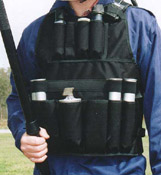 Riot Vest with Canister pouches.